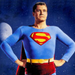 George reeves as Superman