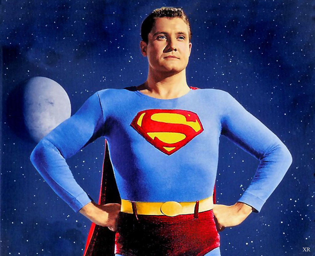 George reeves as Superman