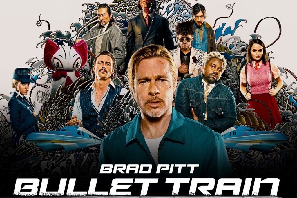 bullet train movie poster