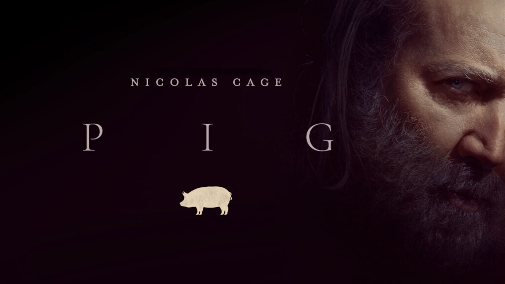 Nicolas Cage Pig movie poster